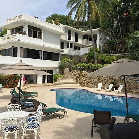 Villa Guitarron Gran Terraza Vista Espectacular 6 Huespedes Piscina Gigante Acapulco Eksteriør bilde