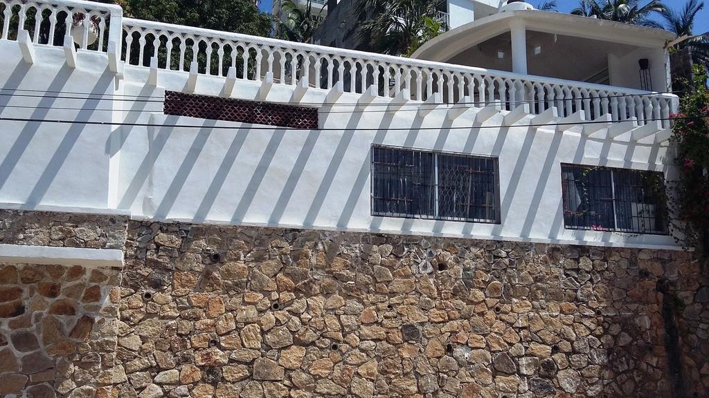 Villa Guitarron Gran Terraza Vista Espectacular 6 Huespedes Piscina Gigante Acapulco Rom bilde