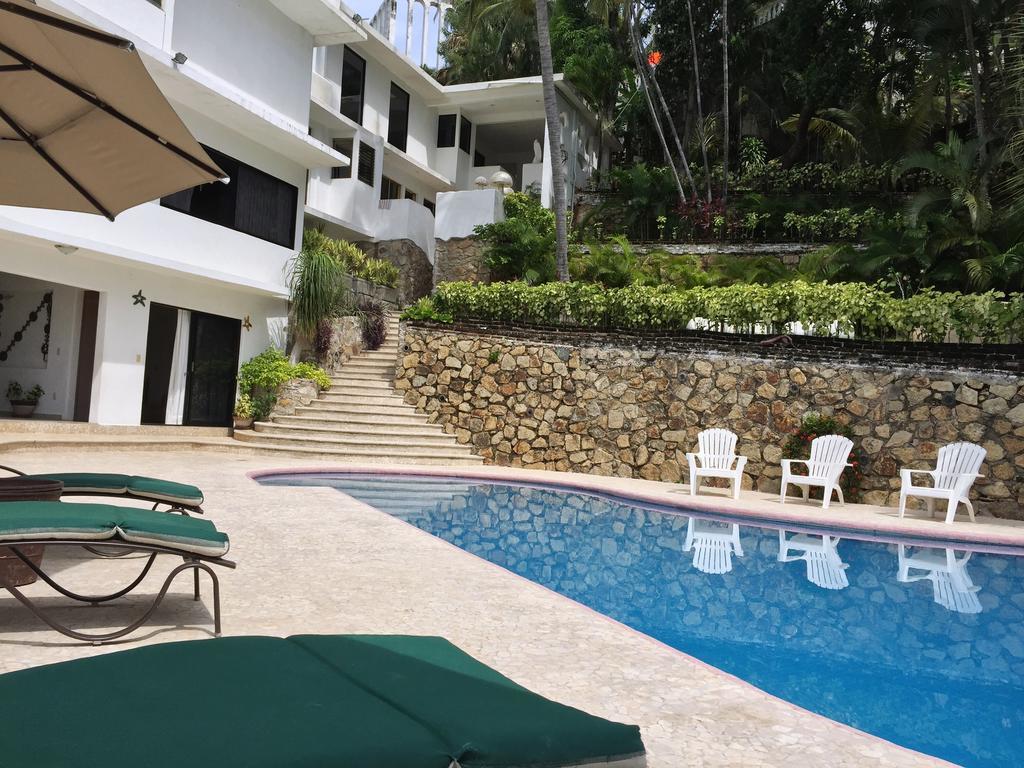 Villa Guitarron Gran Terraza Vista Espectacular 6 Huespedes Piscina Gigante Acapulco Eksteriør bilde
